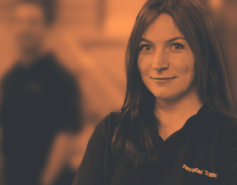 Petrofac Training female instructor